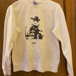BANSKY moco art museum sweatshirt